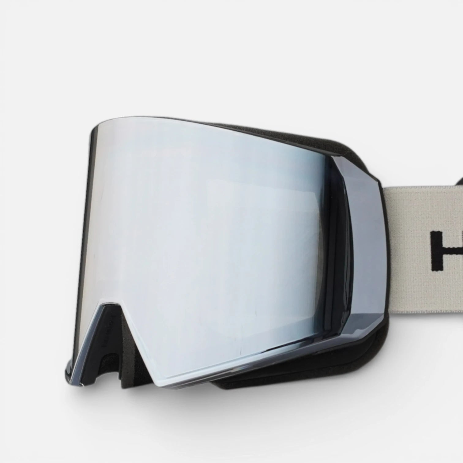 Niva Beige | Graphite Mirror Lens