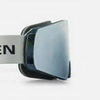 Niva Beige | Graphite Mirror Lens
