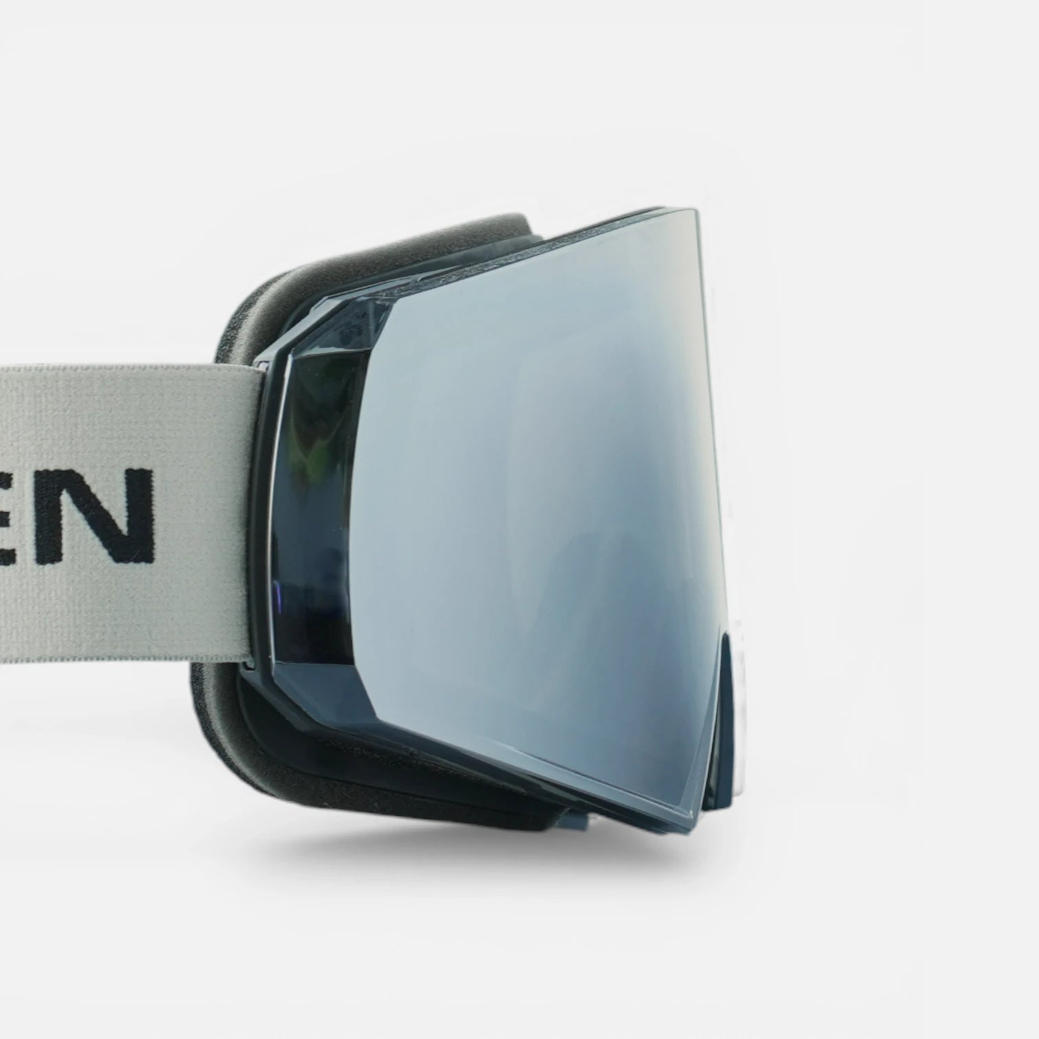 Niva Beige | Graphite Mirror Lens