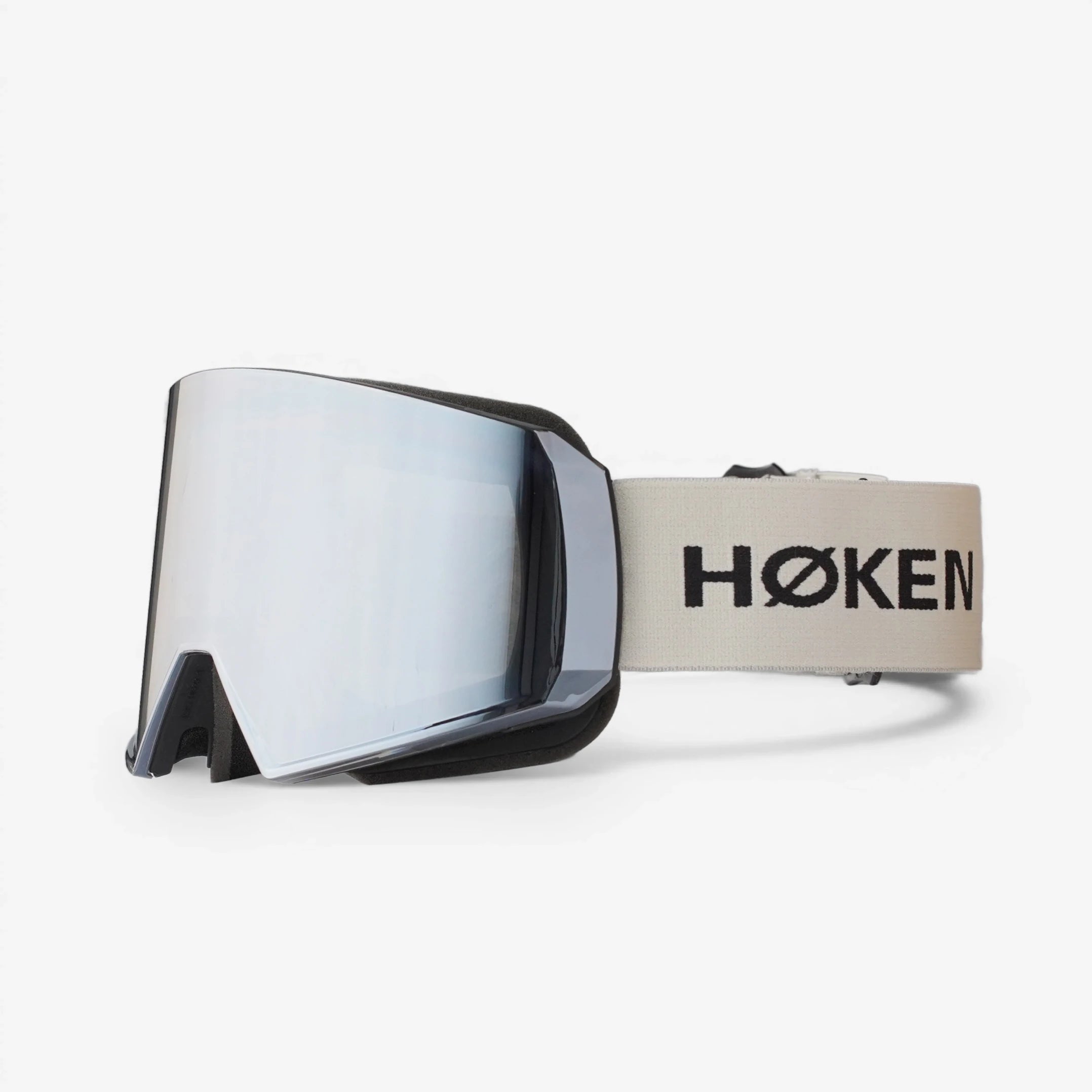 Niva Beige | Graphite Mirror Lens